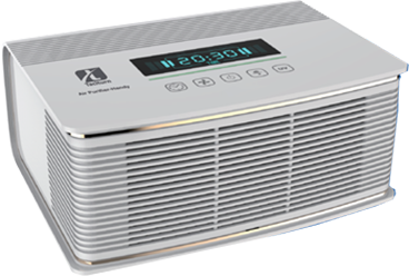 animation of air purification